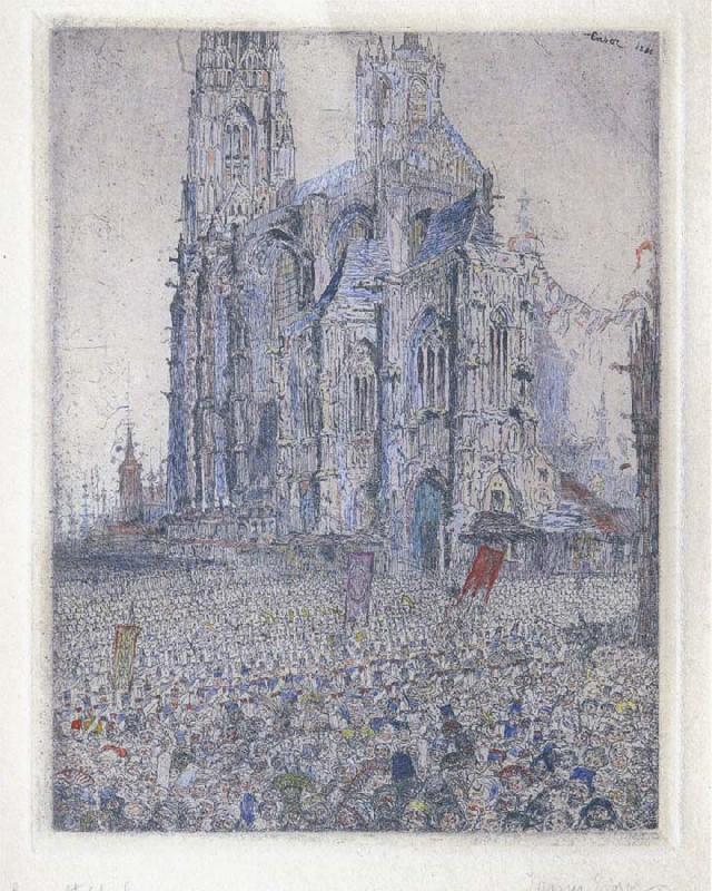 James Ensor The Cathedral